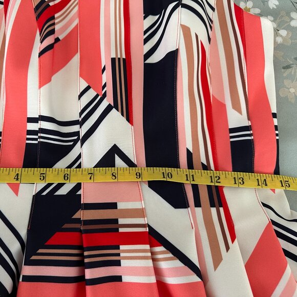 Vince Camuto Fit & Flare Scuba Mini Dress - Size 10 - Picture 6 of 7